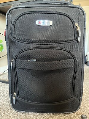 Delsey Optimax Lite 2.0 Expandable 2-Wheel Carry-on Upright Black