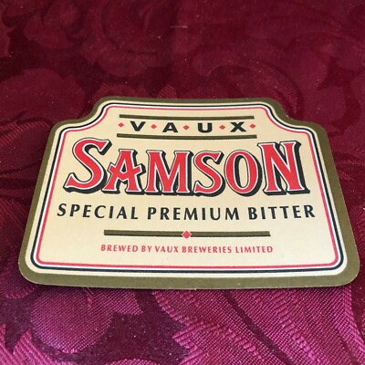 BREWERIANA - VAUX BREWERIES LTD - SAMSON SPECIAL PREMIUM BITTER - BIERDECKEL - T23