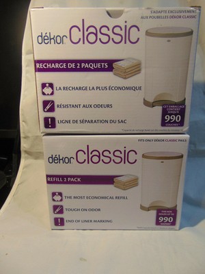 dekor classic diaper pail refills