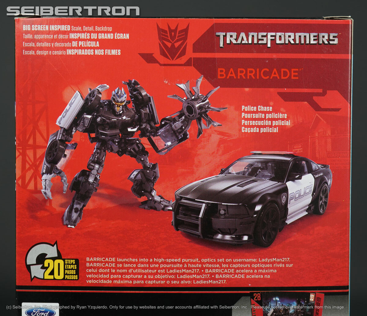 barricade transformers studio series