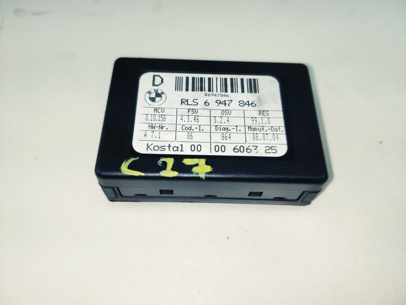 2005 BMW 545 Windshield Glass Rain Light Sensor OEM 6947846 C27 | eBay