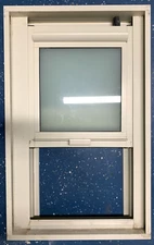 Window, Heavy Aluminum, 32" x 20" x 5" Thick, Horizontal - Vertical installation