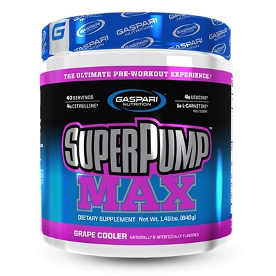 SuperPump MAX, The Ultimate Pre Workout , Sustained Energy Preworkout, Nitric...