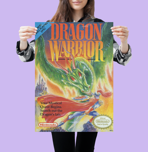 Retro NES Poster Vintage Super Nintendo Poster 80er 90er Jahre Wandkunst A5 A4 A3 A2 - Bild 21 von 52