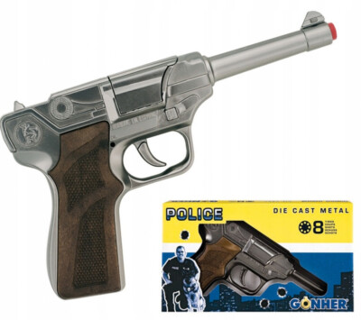  Polizeipistole GONHER 124/0 Metall