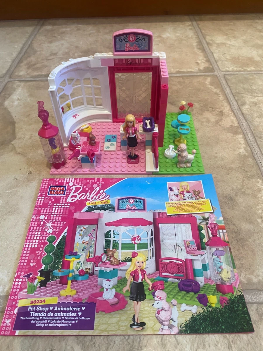  Mega Bloks Barbie Pet Shop : Toys & Games