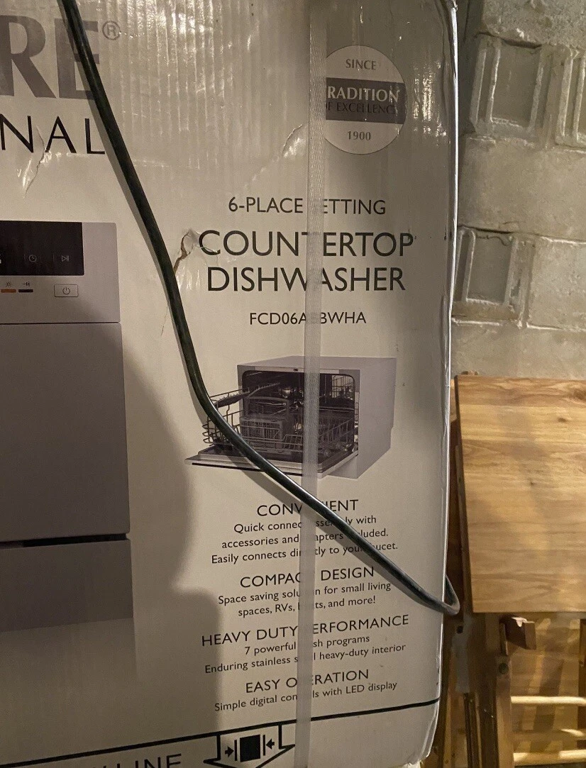 Farberware Professional White Counter Top Dishwasher 9450496