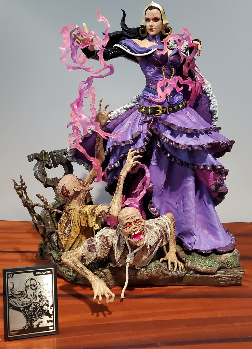 Magic The Gathering Liliana Vess フィギュア Magic the Gathering Liliana Vess Figure | eBay