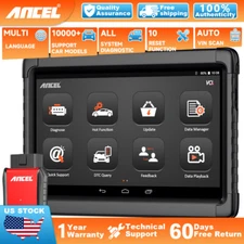 Full System Bidirectional OBD2 Scanner ABS Oil TPMS Diagnostic Tool Tablet Scan