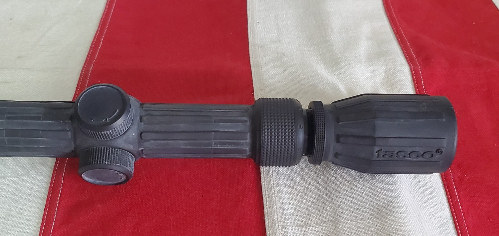 TASCO Rubberized 39x40mm COLT DELTA HBAR type rubber armored Rifle Scope eBay