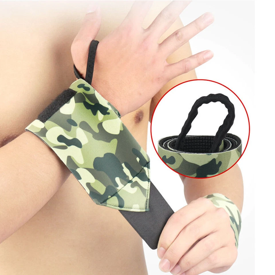 Men's Camouflage Sports Wristband Basketball Running Fitness Yoga Wrist Band  - Image 4 of 4