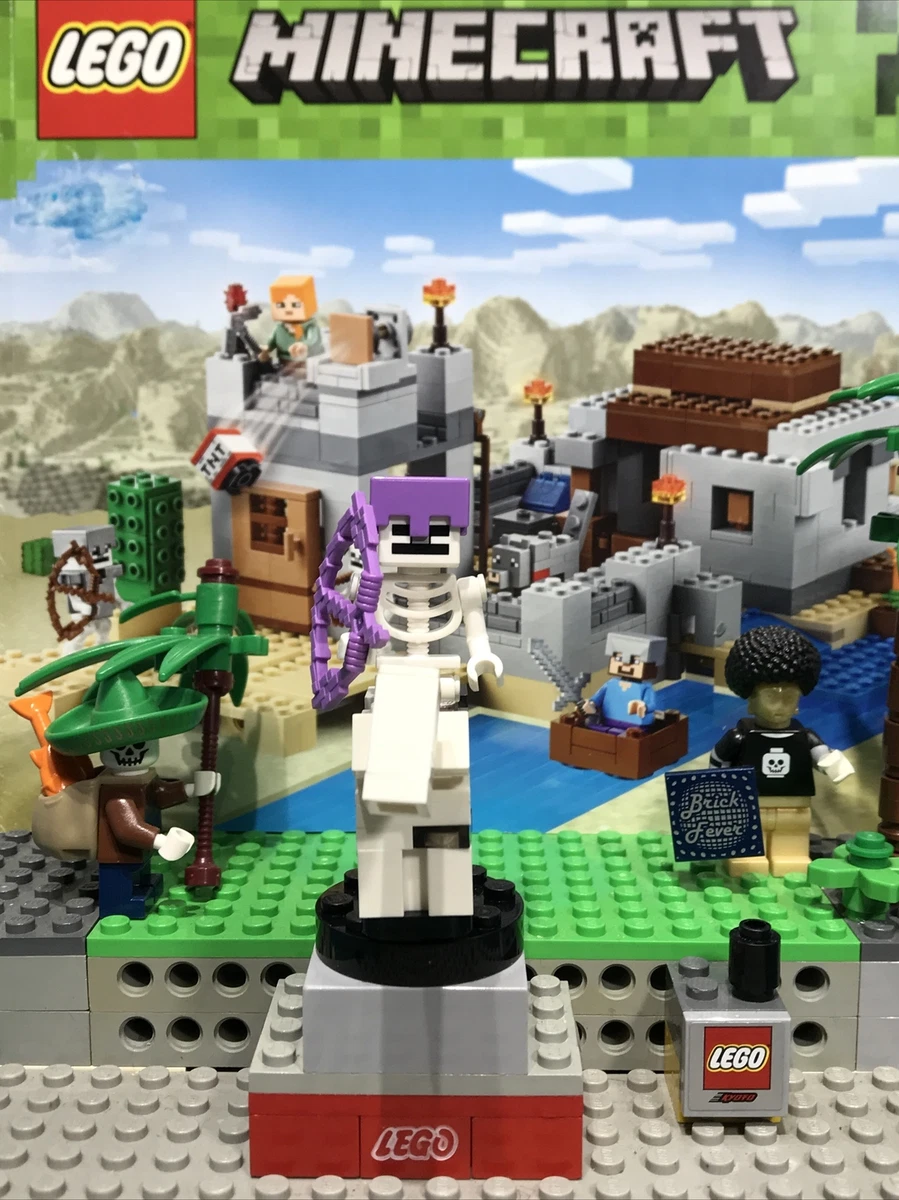 Lego Minecraft Mini Figure Collection Series Skeleton Horseman Min065 2018