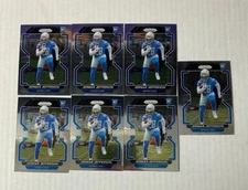 2021 Panini Prizm Jermar Jefferson RC 7 Card Lot #404 Detroit Lions! 