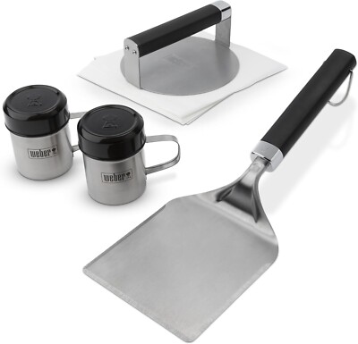 Weber Griddle Smashed Burger Set