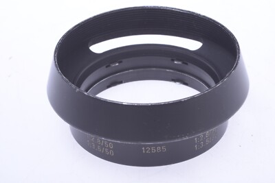   LEICA M LENS HOOD, SUN SHADE 12585 EARLY 50MM SUMMICRON 35MM 2.8 SUMMARON