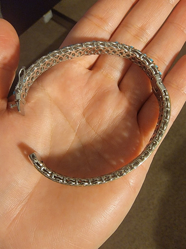 MODISCHE EDELSTEINE MICHAEL VALITUTTI STERLING TÜRKIS ARMBAND - Bild 5 von 11