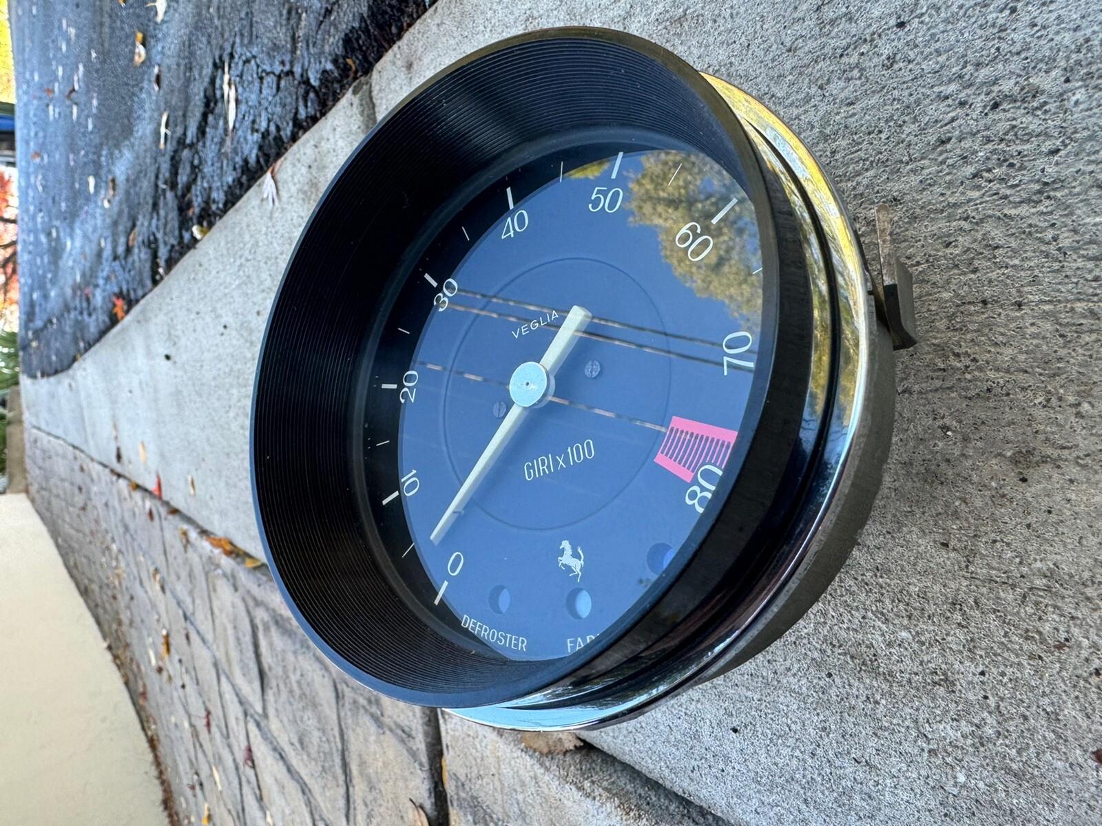 Ferrari 275 GTB/4 Tachometer Gauge 1967 GENUINE Original