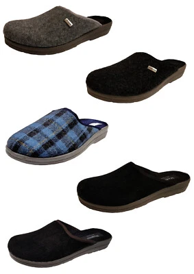 MAGNUS Herren Pantoffeln Hausschuhe Schlappen Latschen Puschen leichte feste Sohle neu