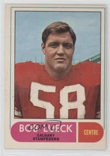 1968 O-Pee-Chee CFL Bob Lueck #73 Rookie RC 0o5t