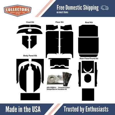 Complete Interior Insulation Kit for 1957 Chevrolet Station Wagon