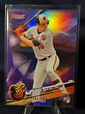 2017 BOWMAN’S BEST TREY MANCINI PURPLE REFRACTOR #47 081/250 MINT!!
