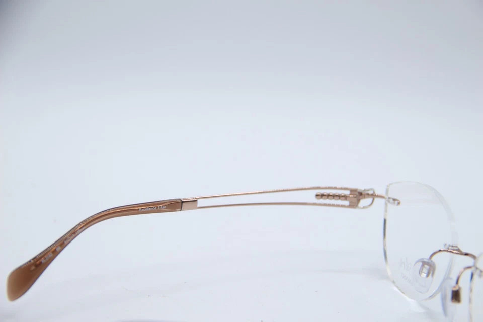 NOVA LINHA DE ÓCULOS ART CHARMANT XL 2162 BE MARROM GUNMETAL ARMAÇÃO AUTÊNTICA 51-17 - Imagem 3 de 4
