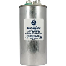 Appli Parts Dual Run Capacitor for ac 65+10 Mfd uF (microfarads) 370VAC or 450VA
