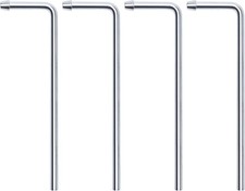 Universal Stainless Steel Exhaust Hanger Rod Weld on-9.5"Long 90 Degree 4 PCS