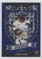 2021 Panini Chronicles Crusade Blue Velocity Prizm Corey Ray #12 7l6