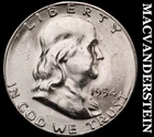 1954-S Franklin Half - Choice Gem Brilliant Uncirculated++++ Luster #i2448
