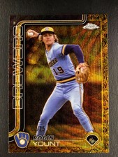 2025 Topps Gilded Collection - Robin Yount #56 Gold Wave Refractor /75