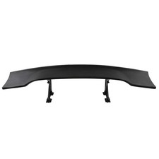 ABS Universal Rear Trunk Spoiler Wing Unpainted Matte Black Exterior Accessories