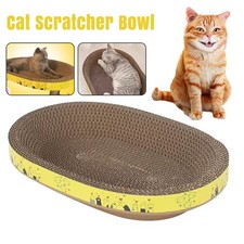 Scratcher Bowl Cardboard Cat Scratching Lounge Bed Cat Creative Bowl Shape UK