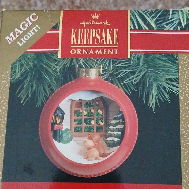 Hallmark Keepsake Magic Light Ball Christmas Ornament Red/Multicolor