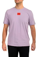 Hugo Boss Men's "Diragolino212" Purple Logo Short Sleeve T-Shirt US 2XL IT 56