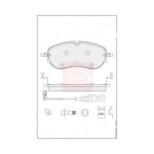 For SKODA ELROQ PYL 2024 on BRAKE PADS (FRONT) (R90)