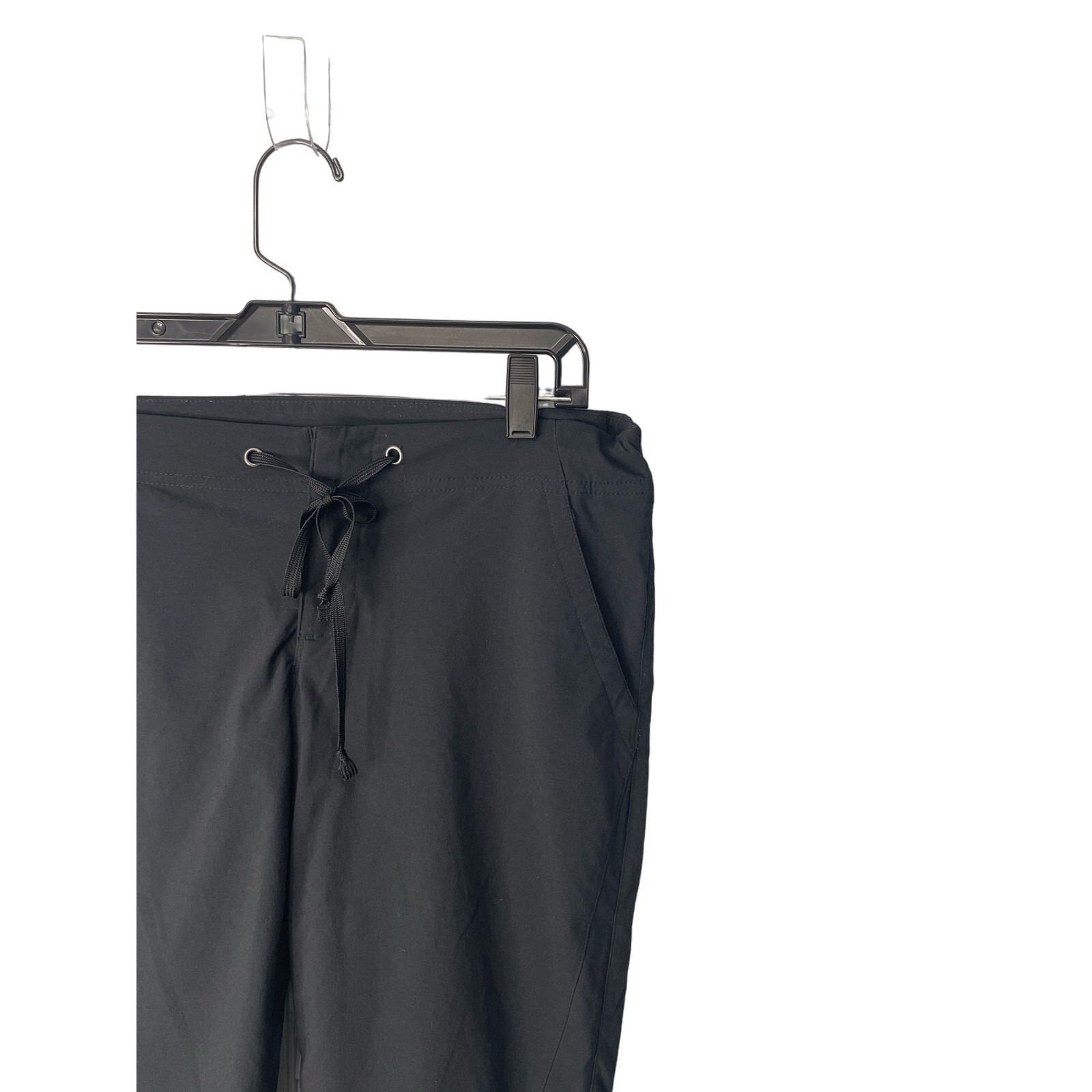 Columbia solid black cropped drawstring hiking pa… - image 3