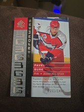 2003 Sp Authentic Hat Trick Performers Pavel Bure 551/1499. Panthers