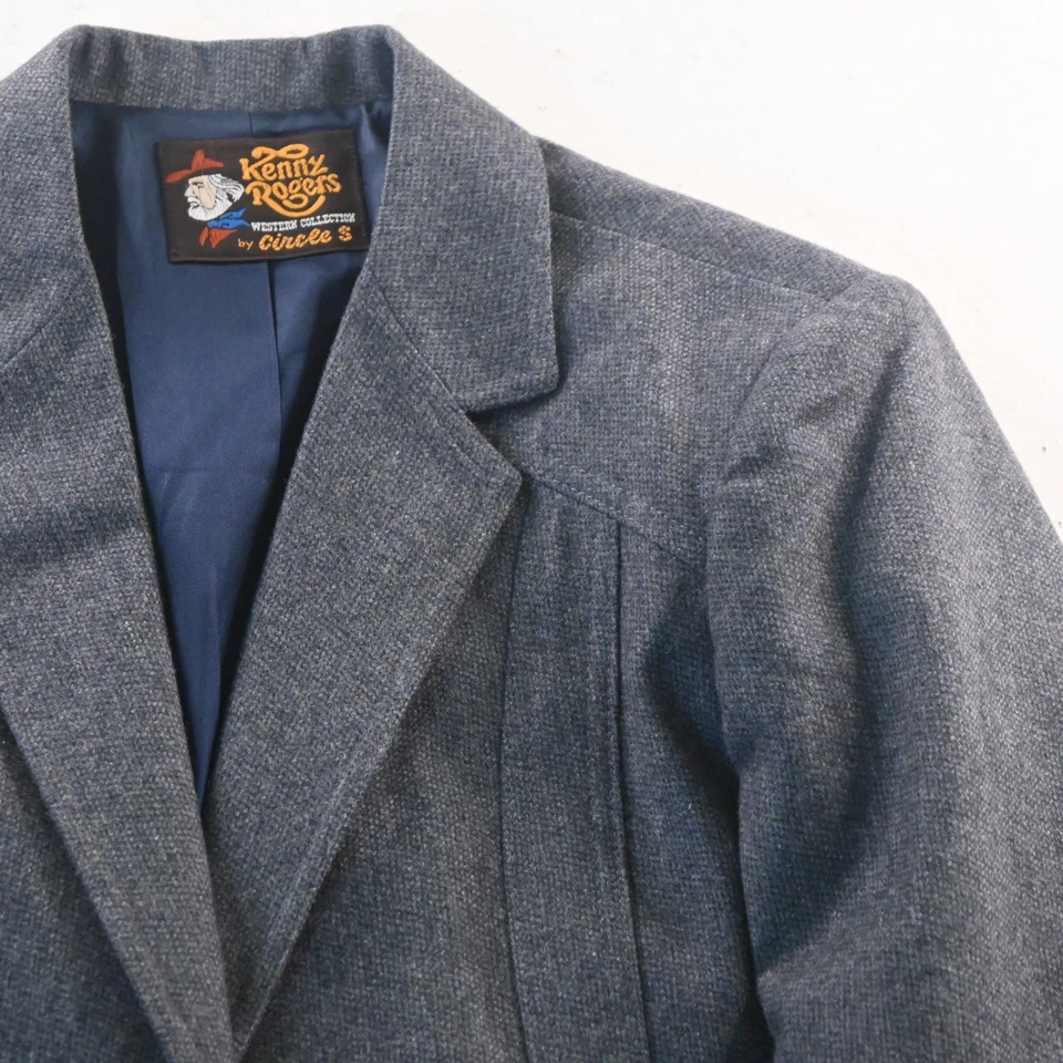 Kenny Rodgers Circle S Talla 16 Mujer Western Yugo Disfraz Blazer Chaqueta Rodeo Foto 2 de 4