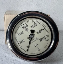 MC DANIEL CONTROLS INC G30KP 30,000 PSI HIGH PRESSURE HYDRAULIC GAUGE
