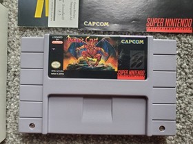 Demon's Crest (Super Nintendo SNES, 1994) Complete CIB