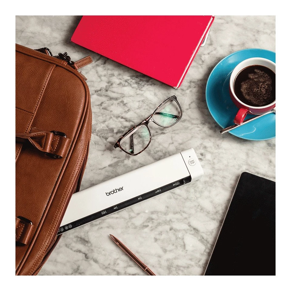 Brother Scanner 300DPI DSMOBILE White e Black DS640TJ1 - Immagine 4 di 4