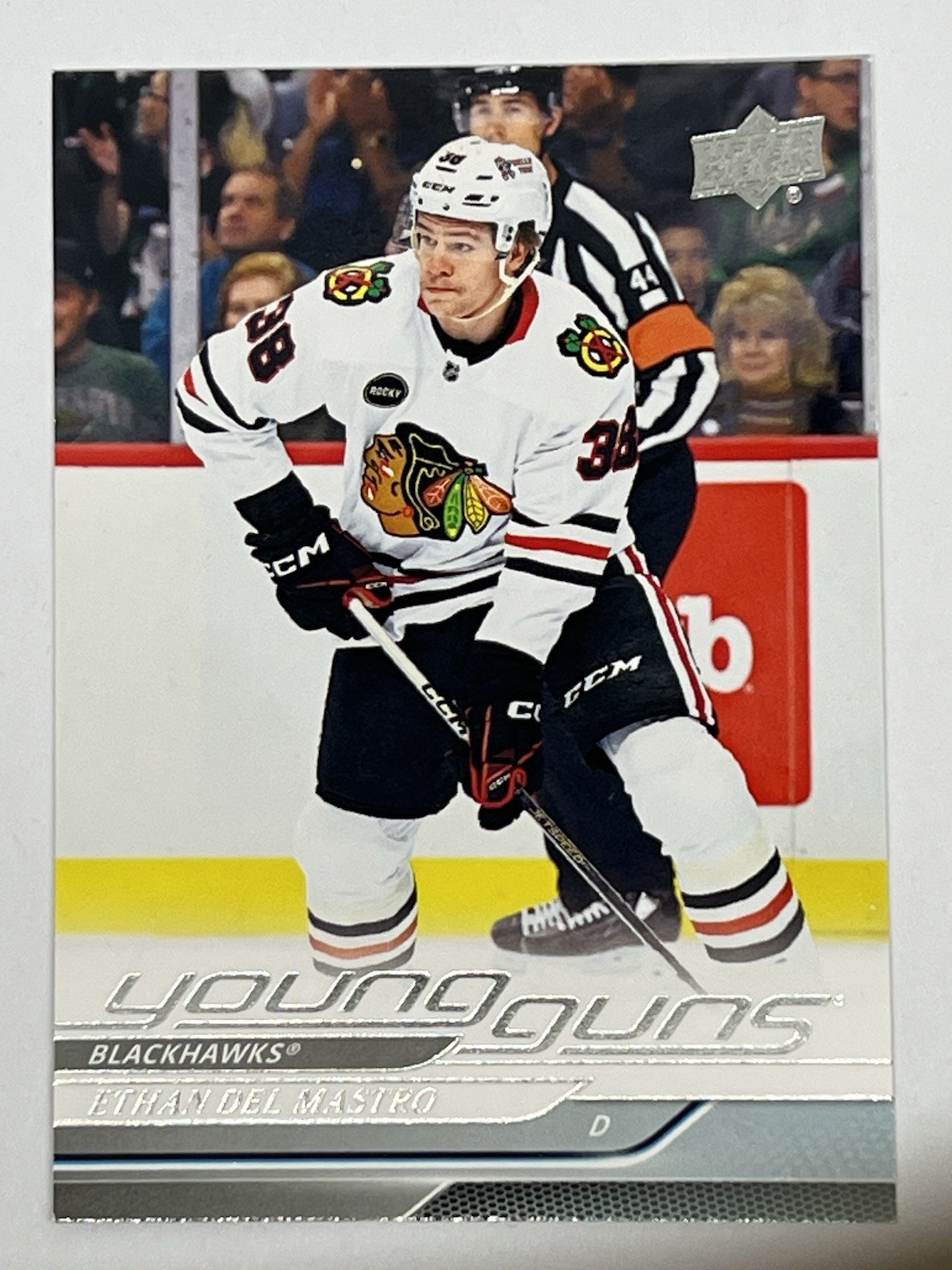 2024-25 Upper Deck Series 1 - Young Guns Ethan Del Mastro #221 (RC)