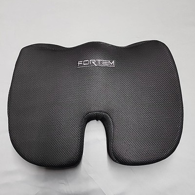 Fortem The Extra Mile Seat Cushion - Black Car, Truck or office chair Padding