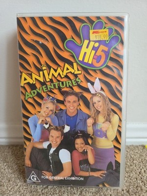 Hi-5 Animal Adventures VHS Kids Musical Family G Roadshow