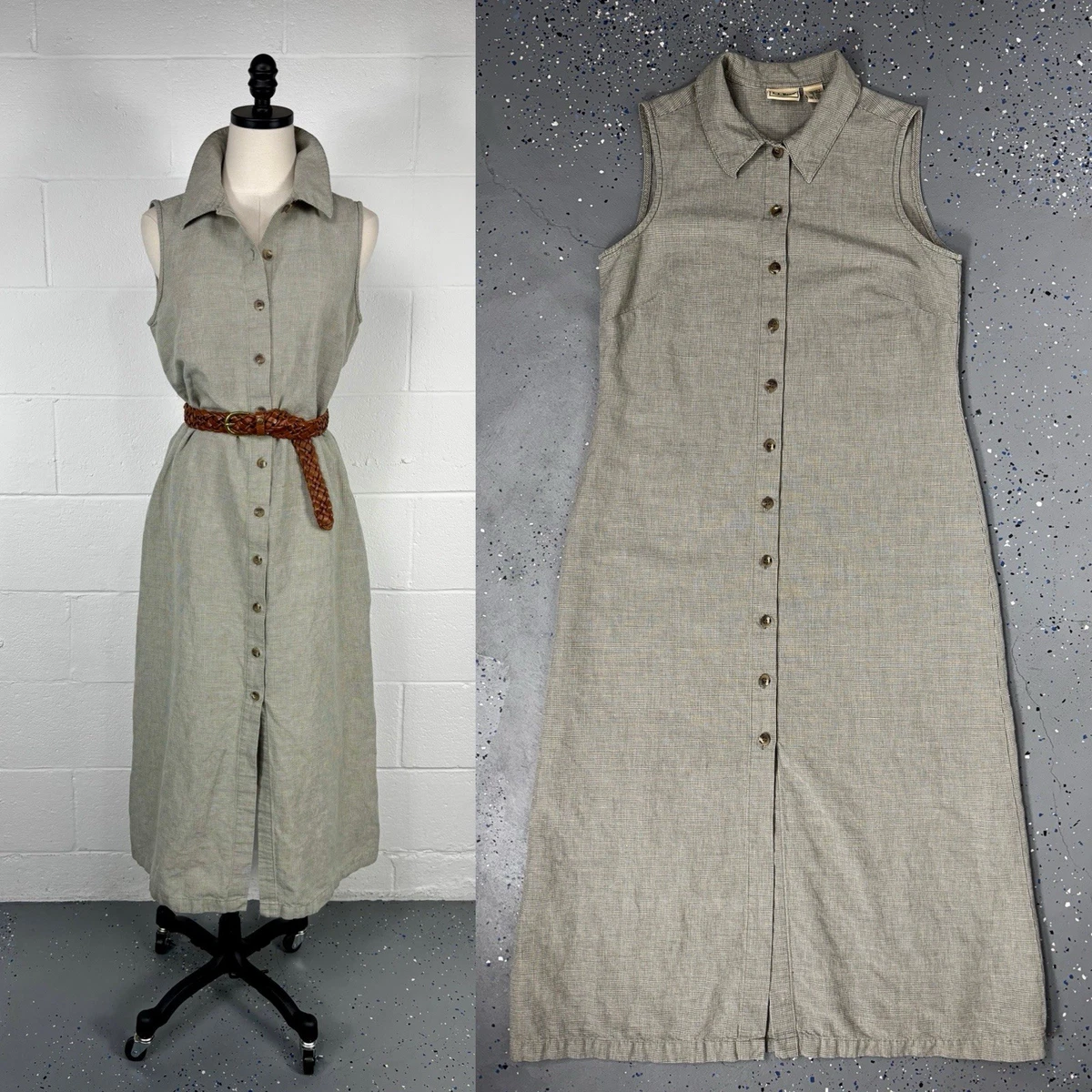 llbean linen dress Women's Signature Linen-Blend Dress | LL-Bean-Storefront-Catalog-EN