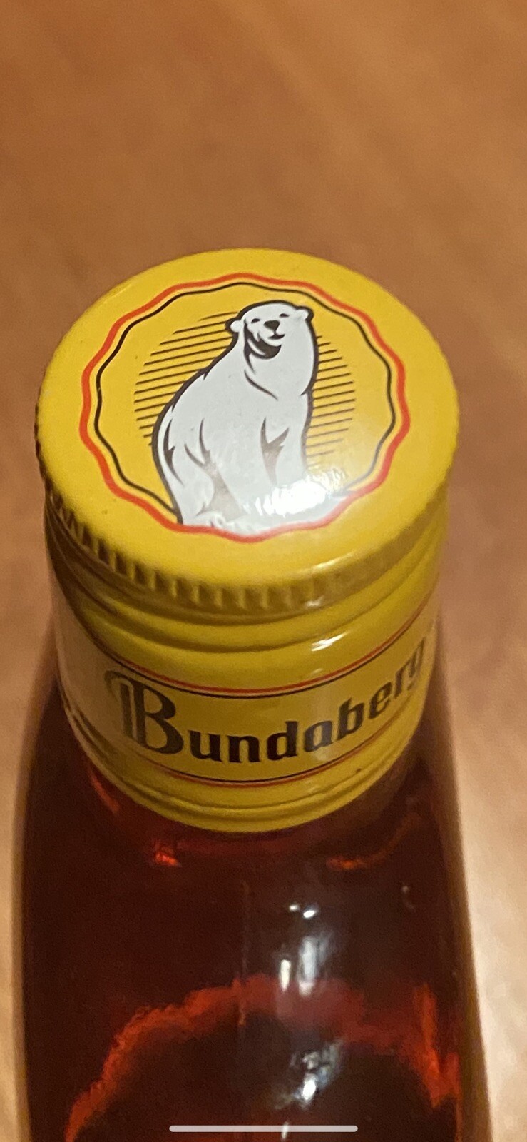 Bundaberg Rum 375 ml Bear 4 The Original Glass Bottle With Bear 3 Lid