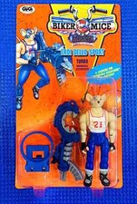 ✅⭐RARE ! BIKER MICE FROM MARS - VINNIE - Galoob - Sport Bros - NEW MOC - GIG