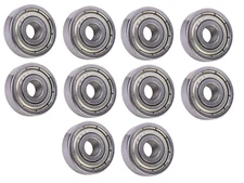(10 Each) 625-ZZ, 625-2Z, R1650-ZZ Shielded Radial Ball Bearing 5X16X5 SpinCo
