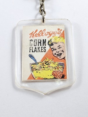 Schlüsselanhänger - KELLOGG'S - Corn Flakes & Smacks - Vintage 1960s